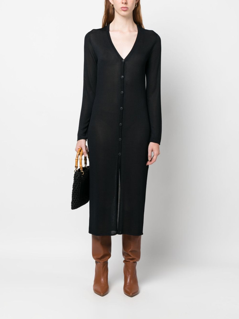 TORY BURCH V-neck knitted dress outlook