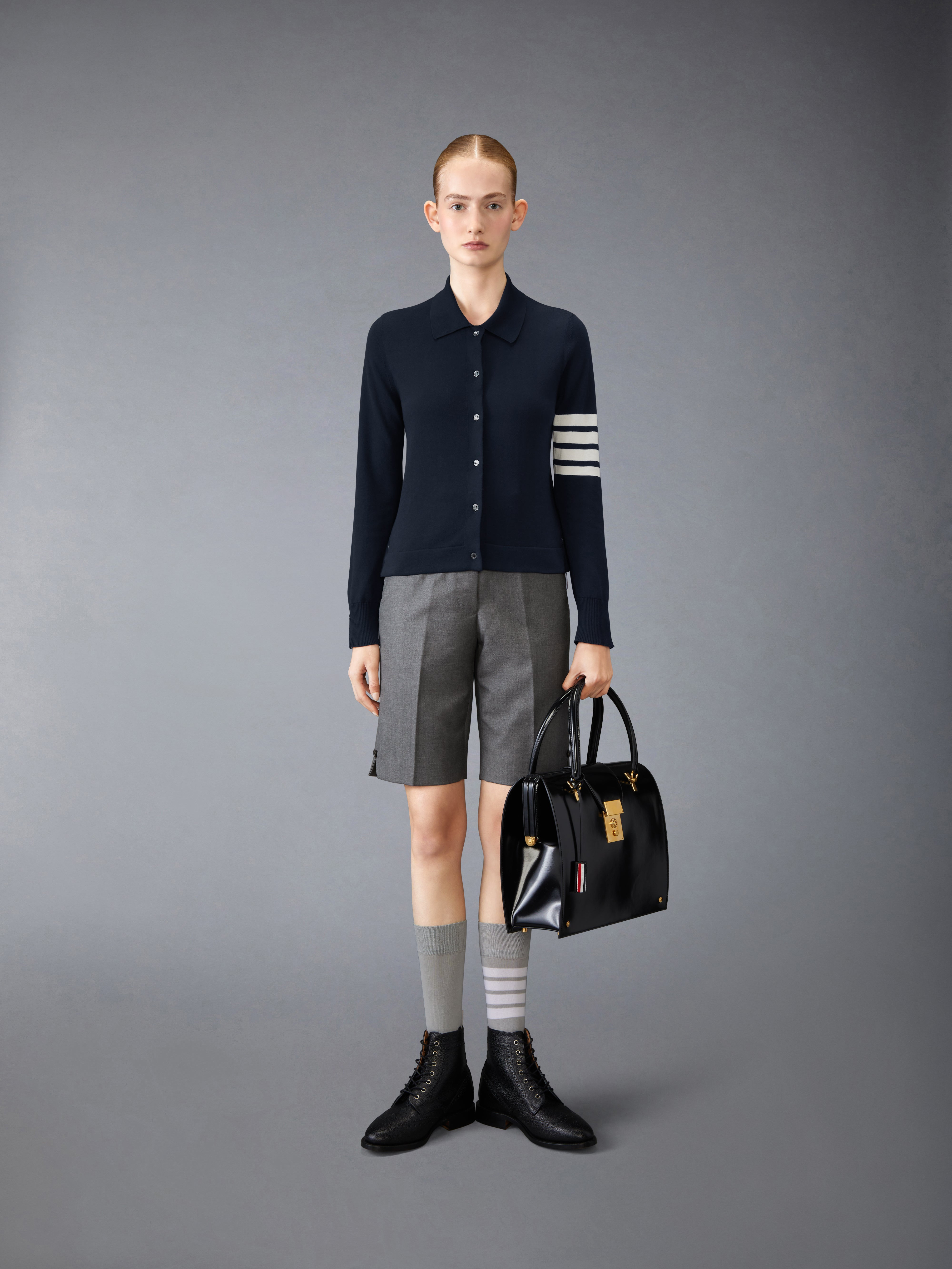 Cotton 4-Bar Shirt - 4