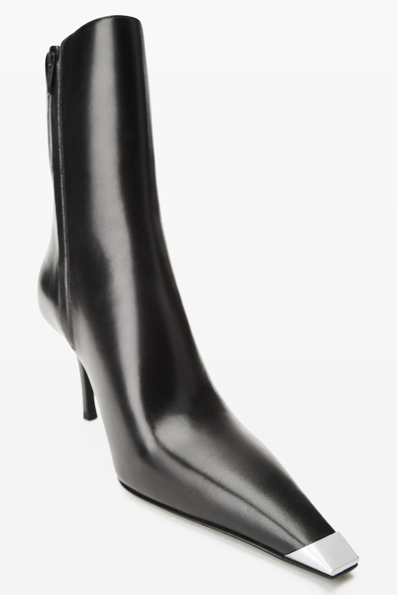 Ferrara Zip Boot in Leather 85MM 2