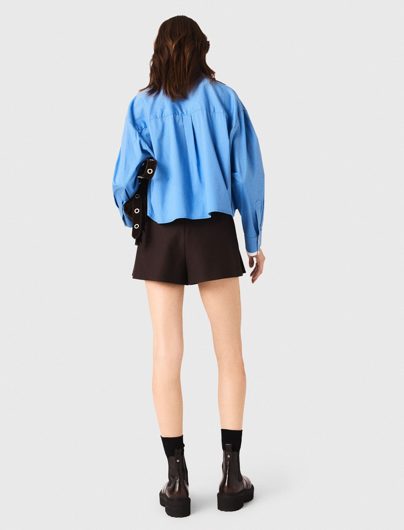 Shirt with removable jewellery 4