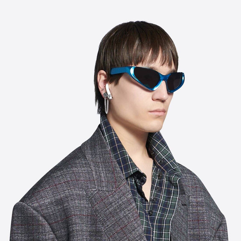 Xpander Rectangle Sunglasses  in Indigo 5