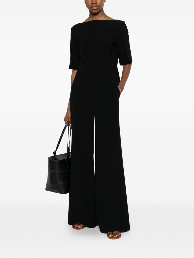 Theory short-sleeve blouse outlook
