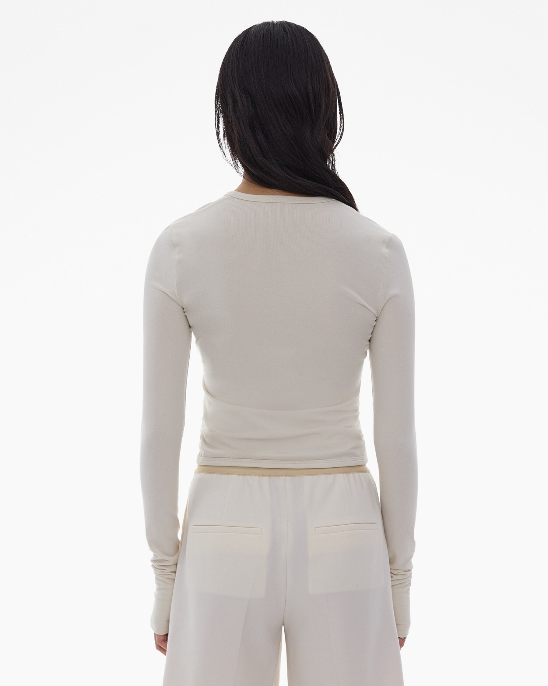 RUCHED CARDIGAN - 4