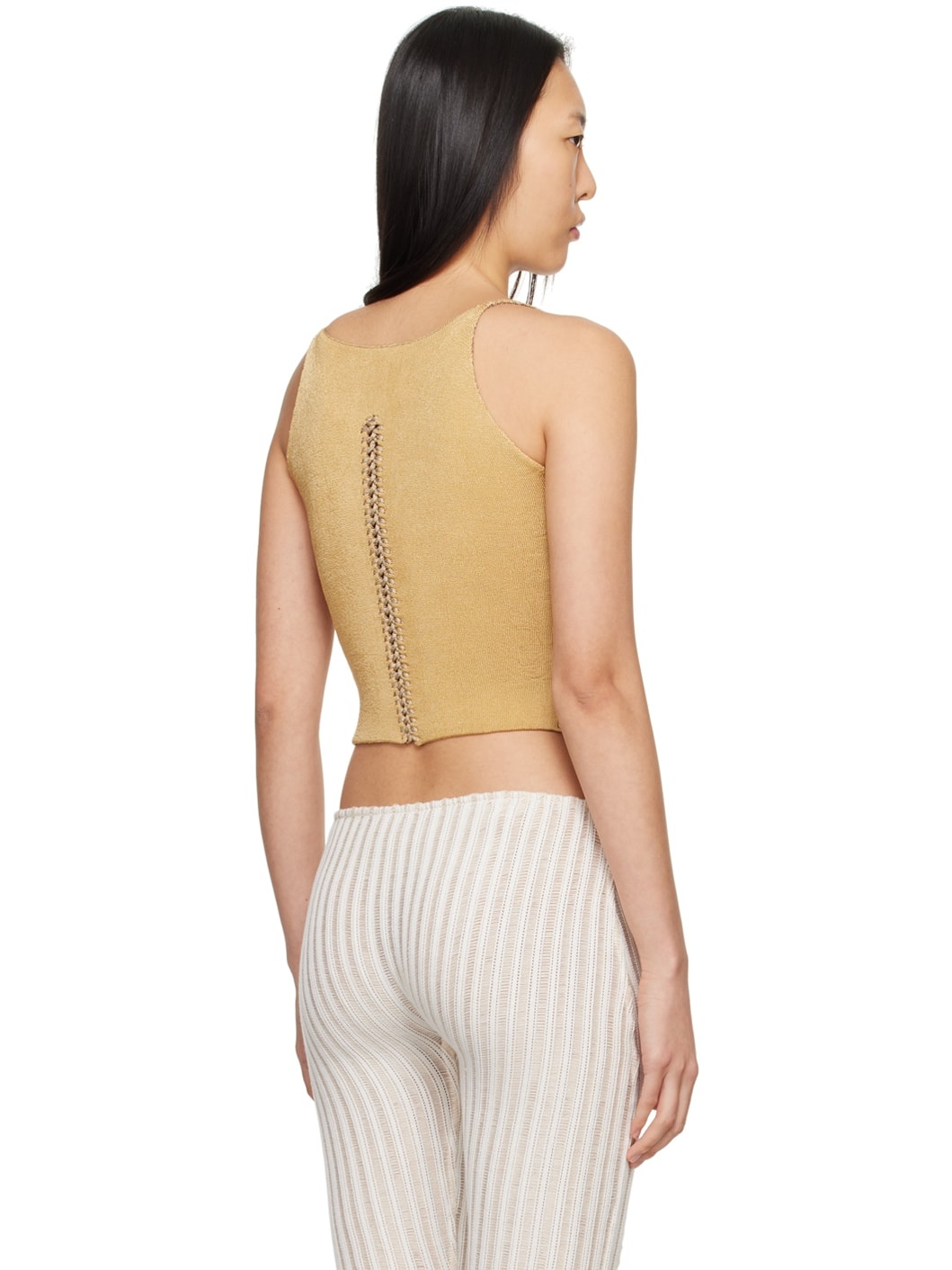 Tan Razor Tank Top - 3