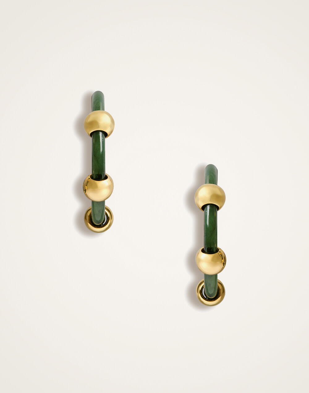 Studded Hoops - 3