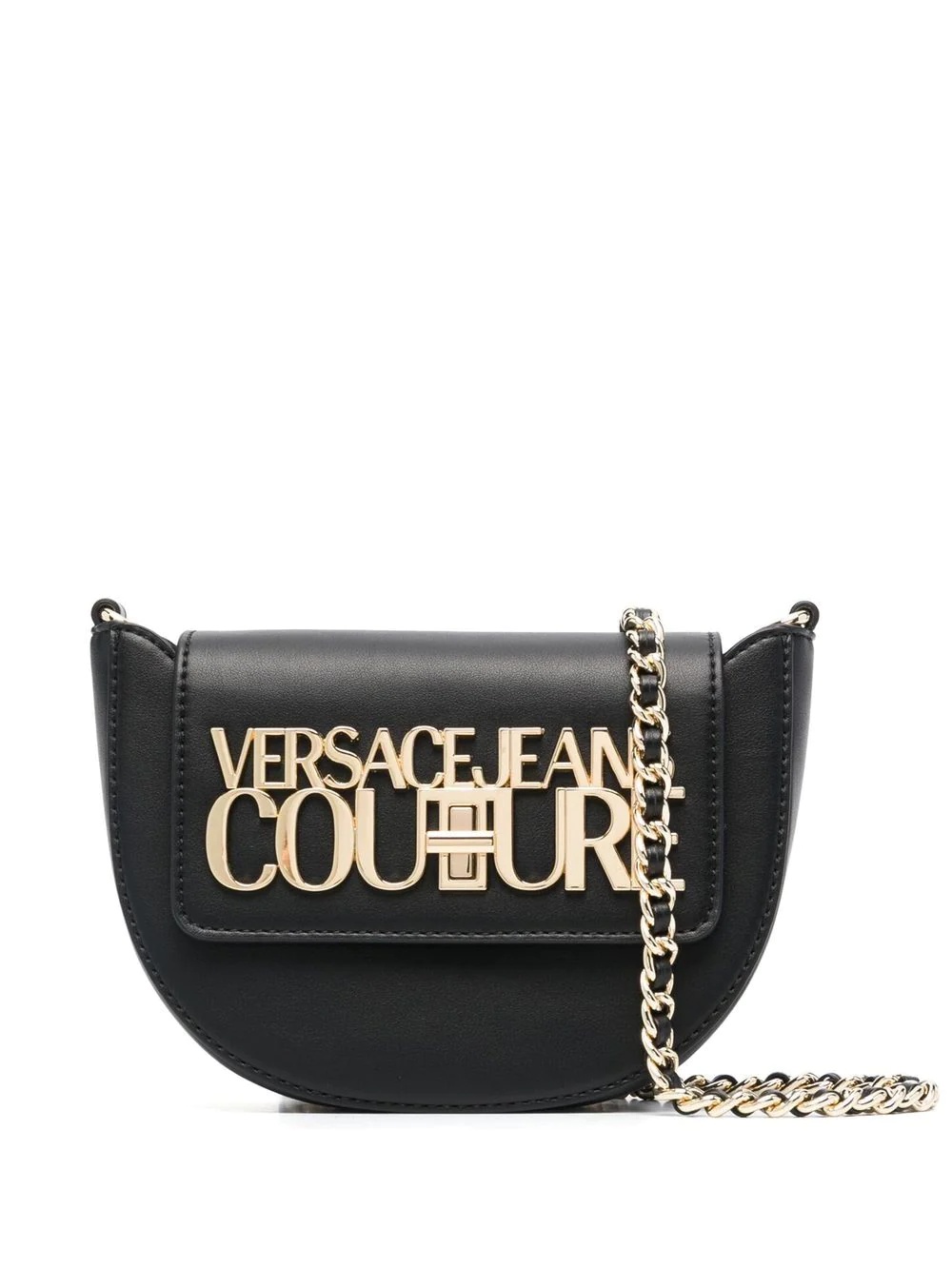 logo-plaque cross-body bag - 1