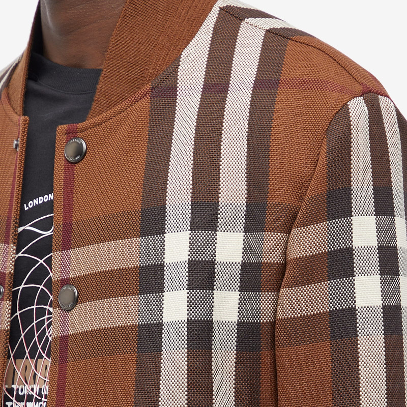 Burberry Landon Check Bomber Jacket 5
