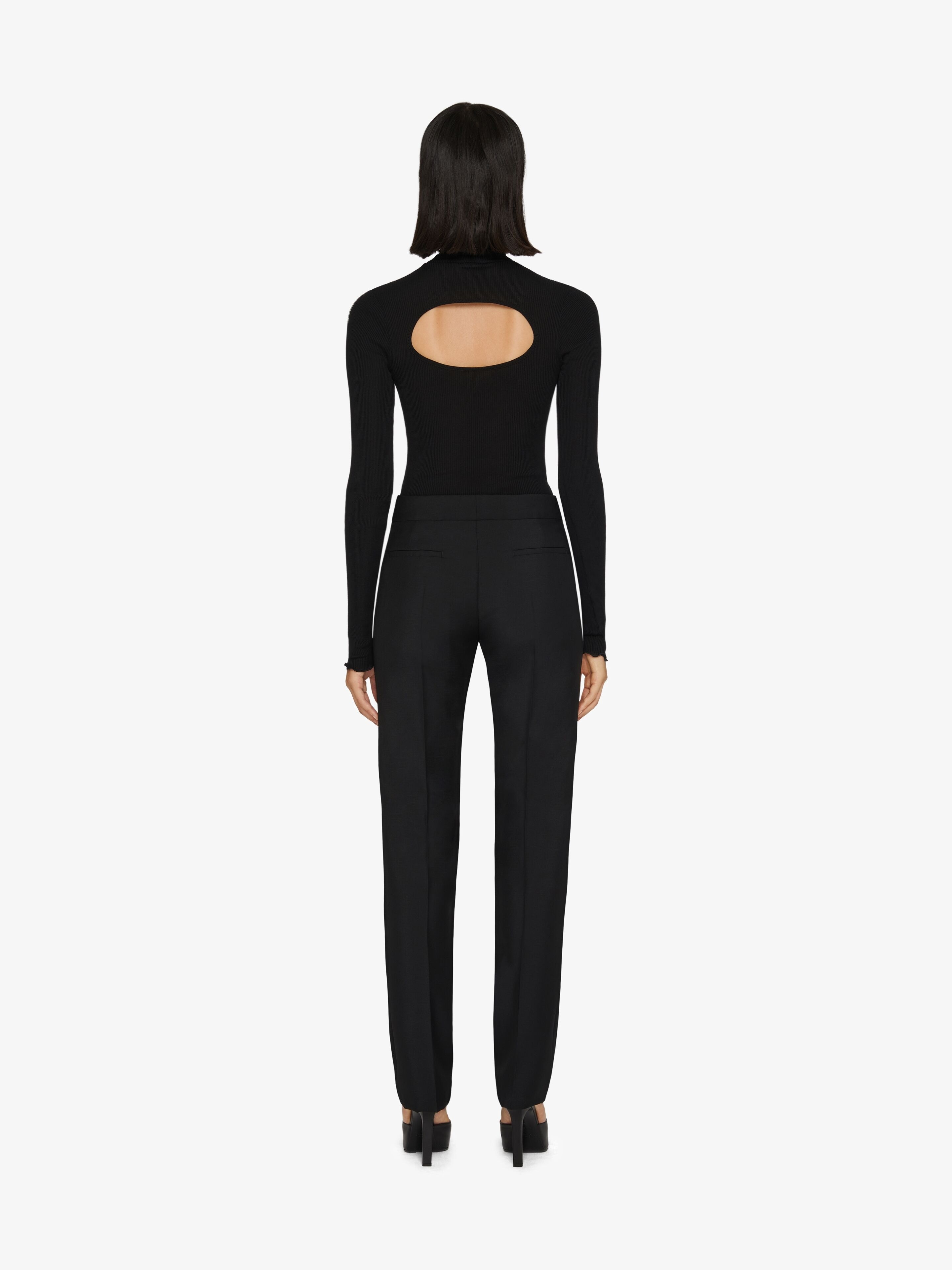 SLIM FIT PANTS IN PUNTO MILANO - 4