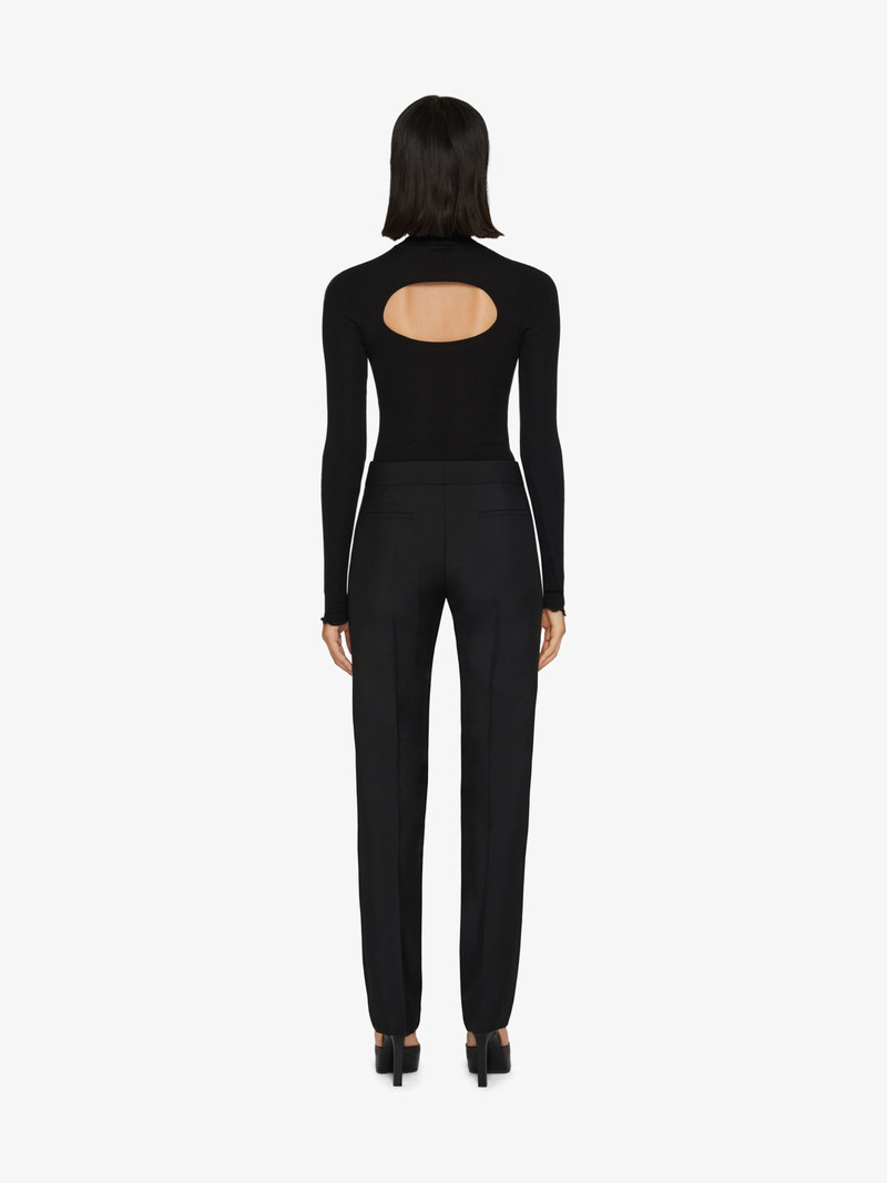 SLIM FIT PANTS IN PUNTO MILANO 4