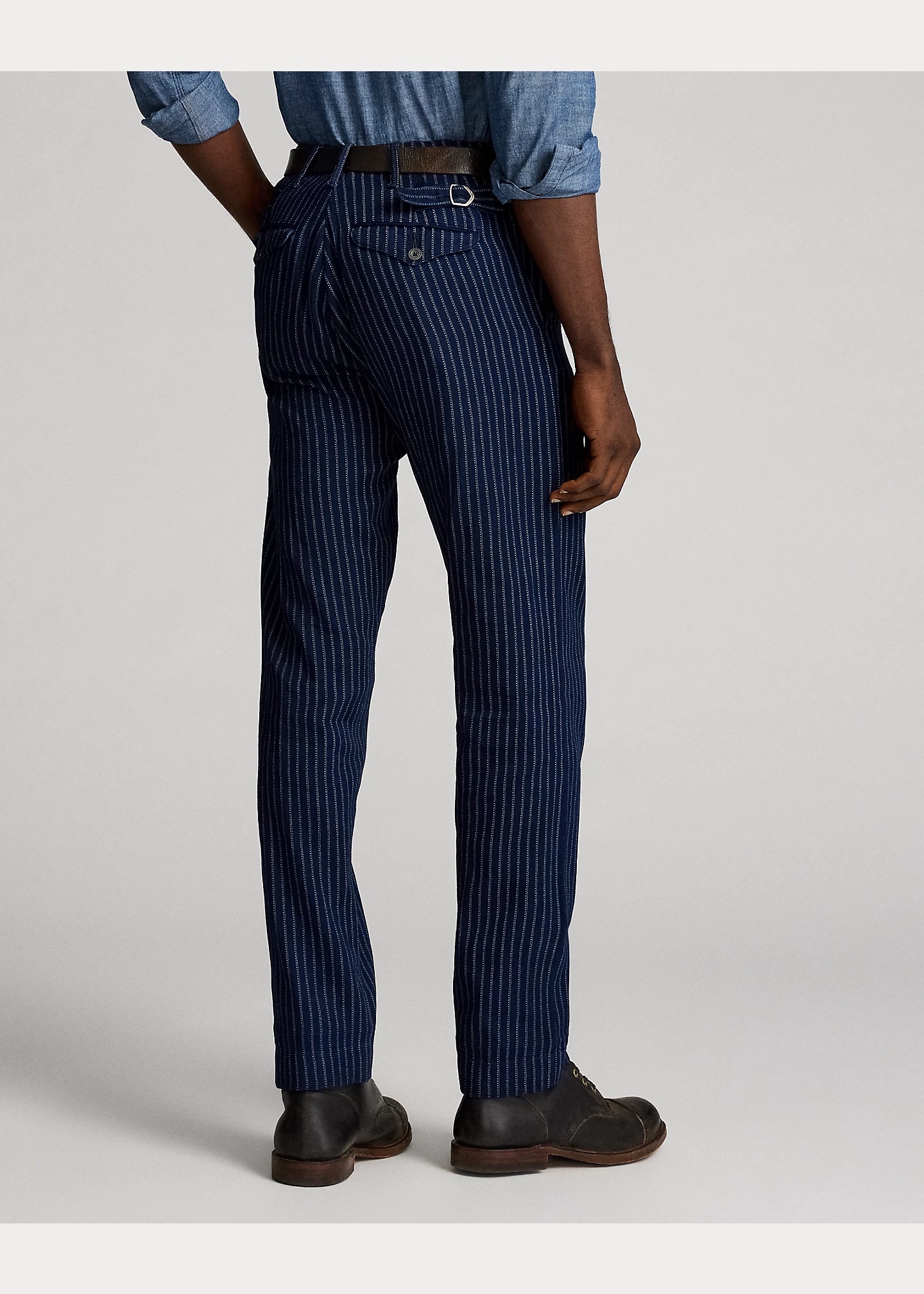Engineer Fit Striped Twill Pant - 4
