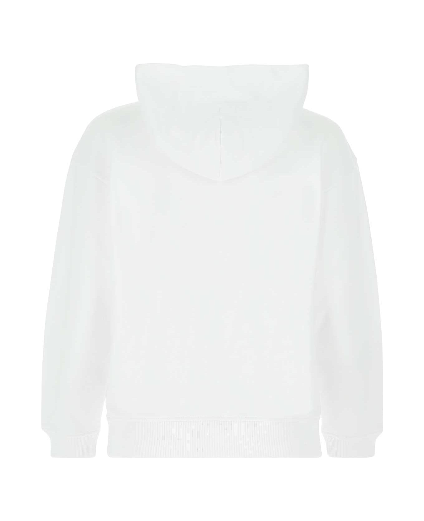 White Cotton Oversize T-shirt - 2