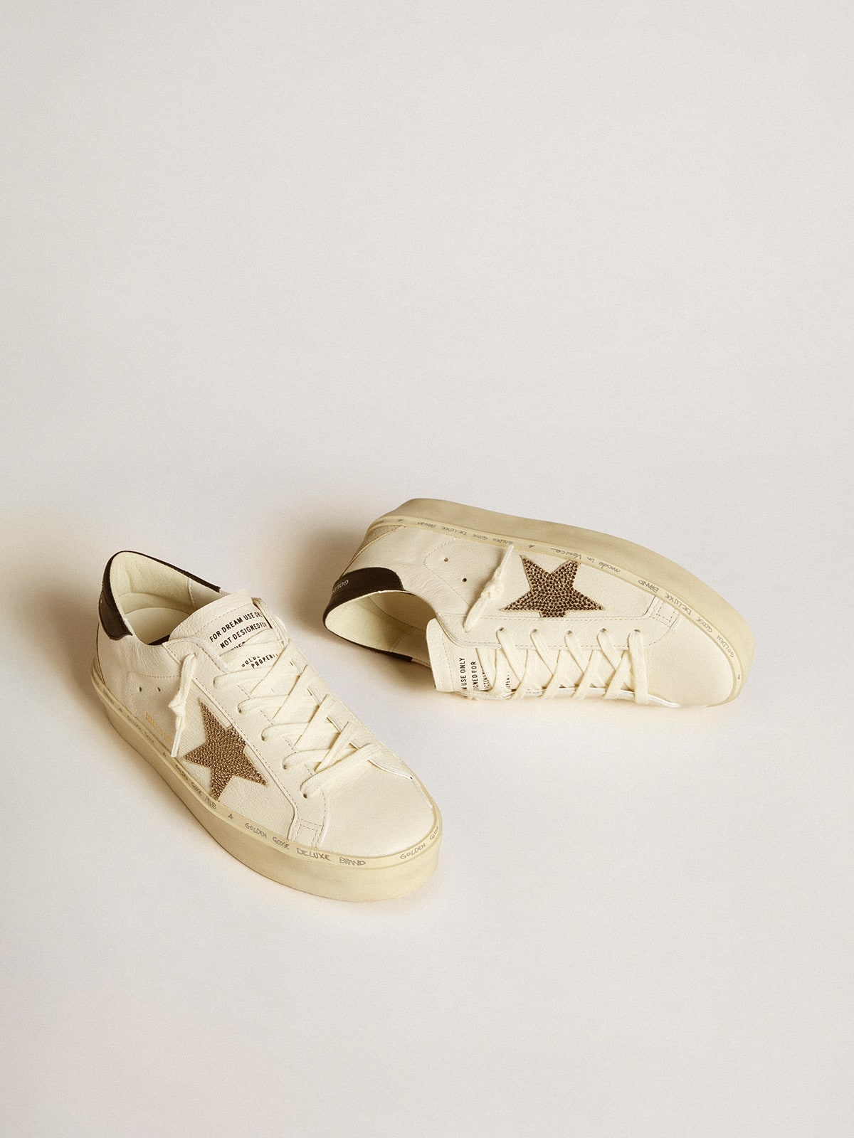 Hi Star LTD with Swarovski crystal star and black leather heel tab - 2