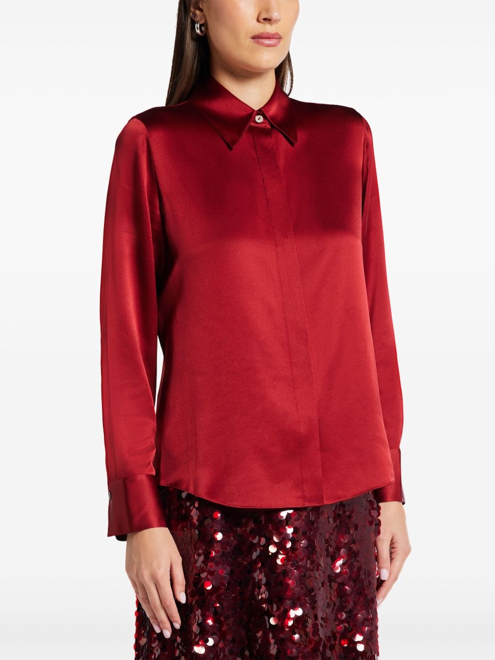 satin shirt - 3