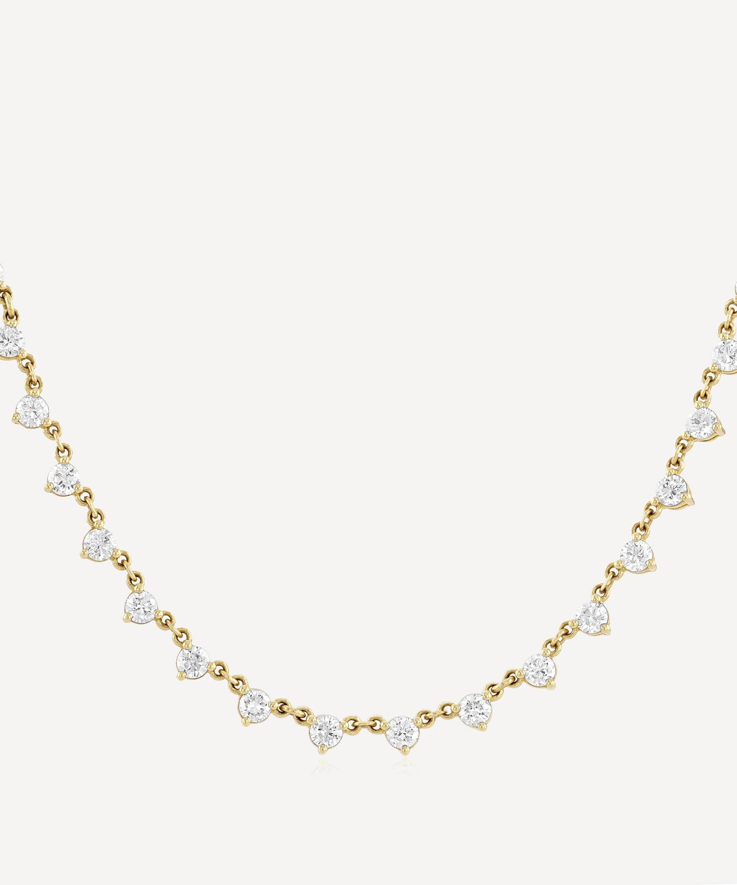 14ct Gold Diamond Cupcake Necklace - 1