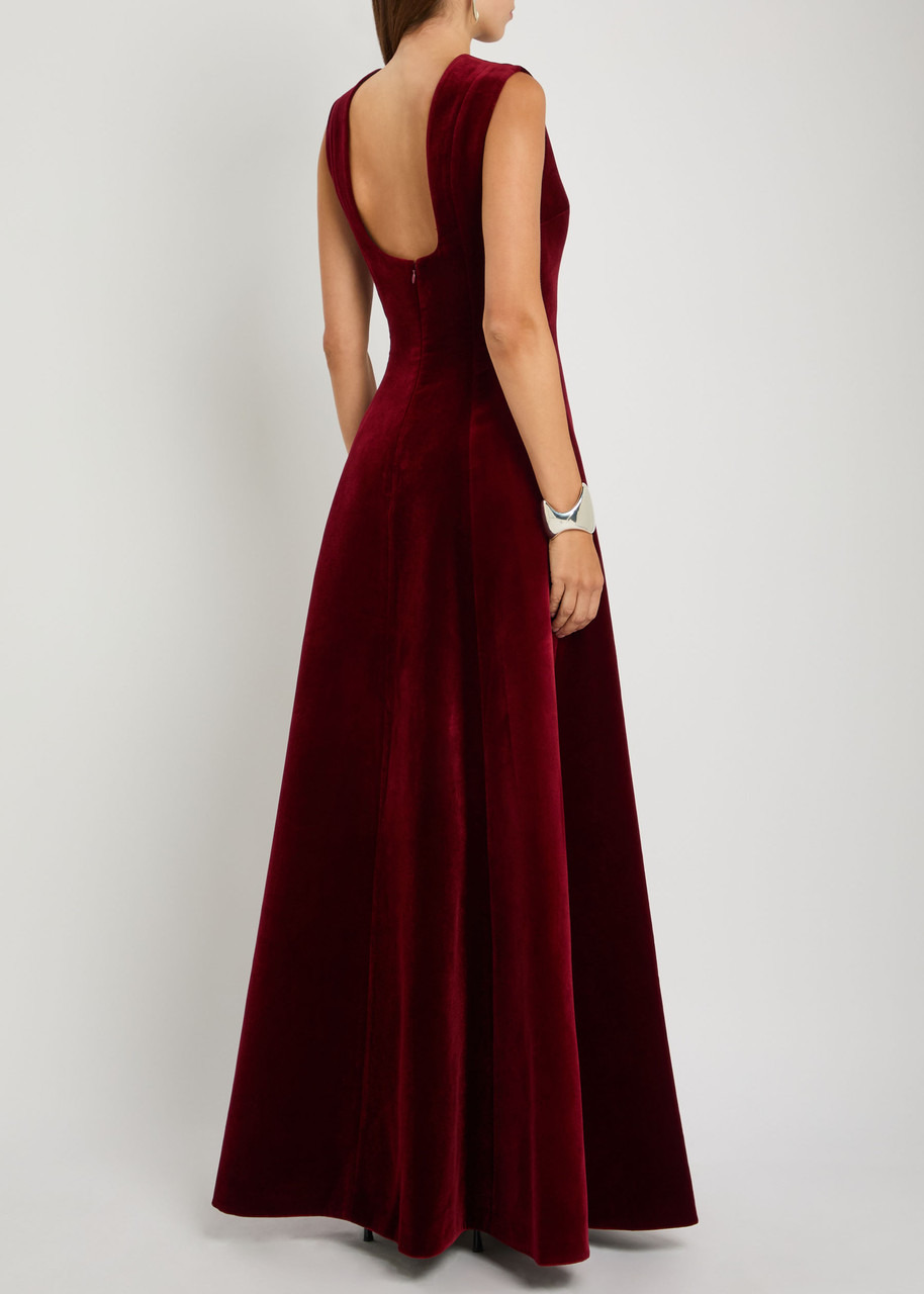 Emilia Wickstead Nodin Velvet Gown - 3