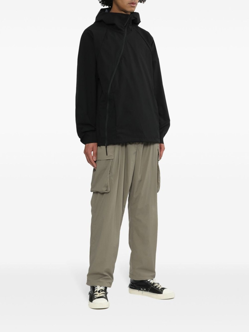 POST ARCHIVE FACTION (PAF) off-centre hooded jacket outlook
