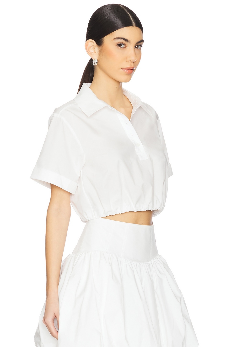Nicky Short Sleeve Crop Top - 2