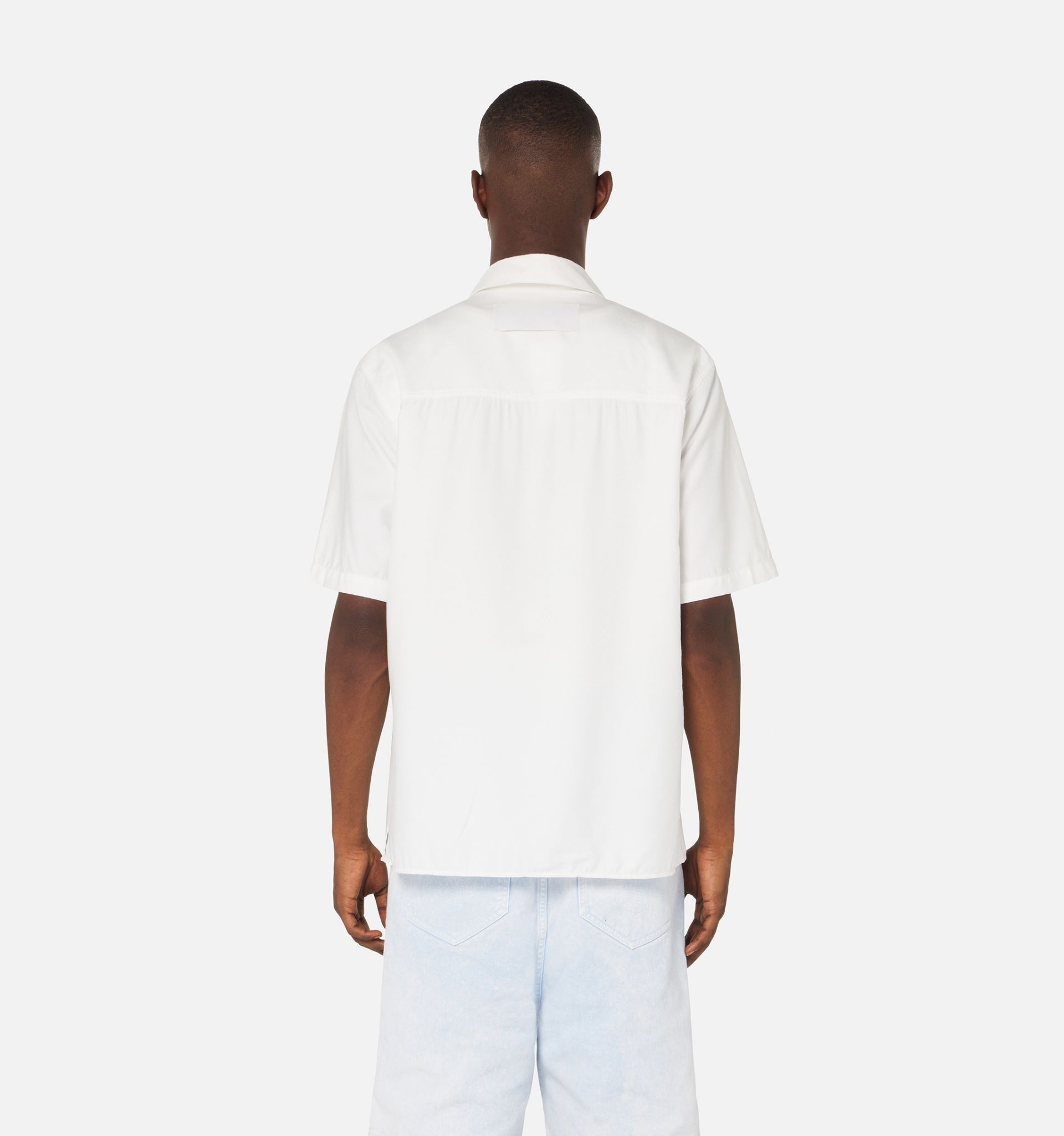 Col Requin Shirt With Ami Satin Label - 6