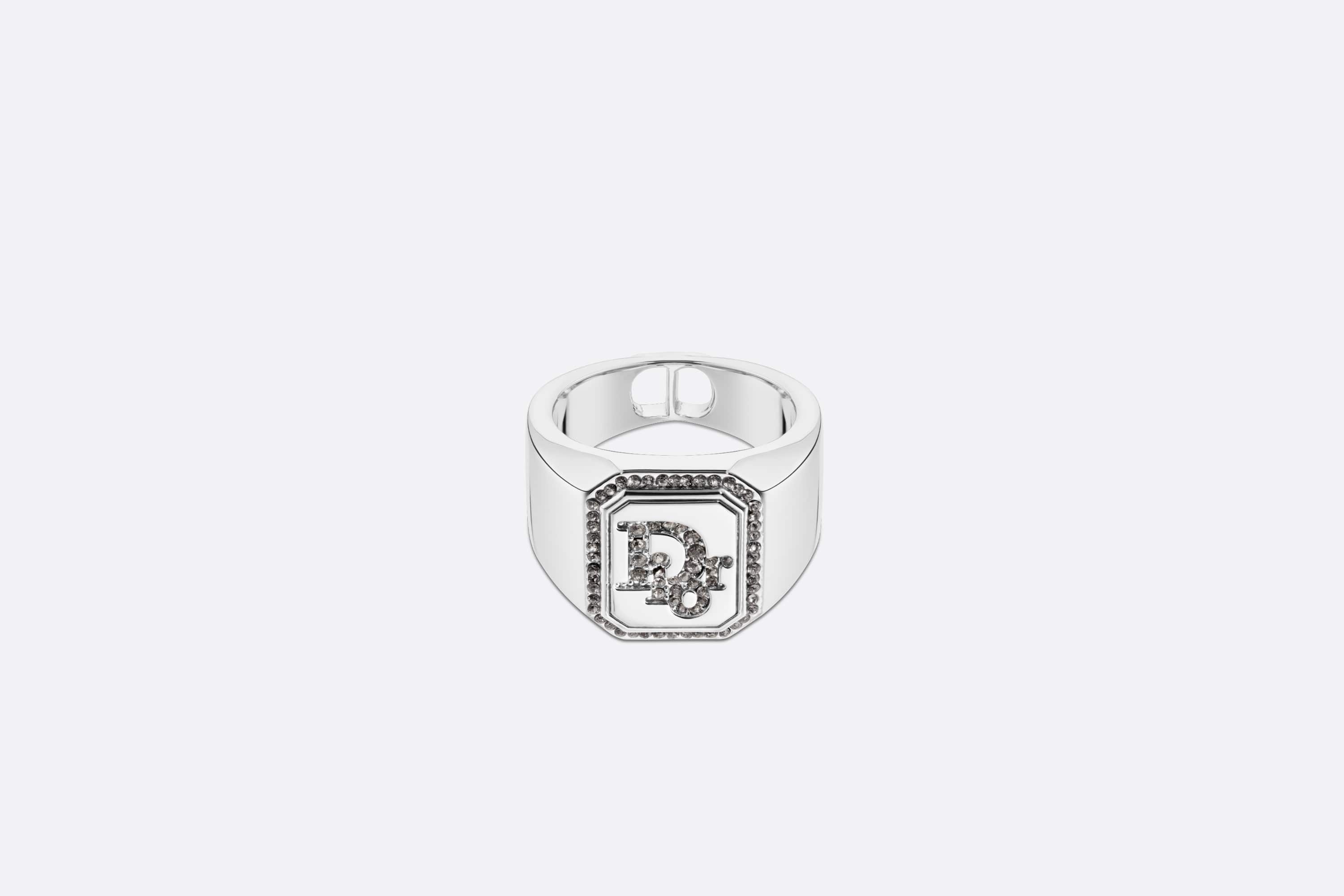Dior Oblique Signet Ring - 1