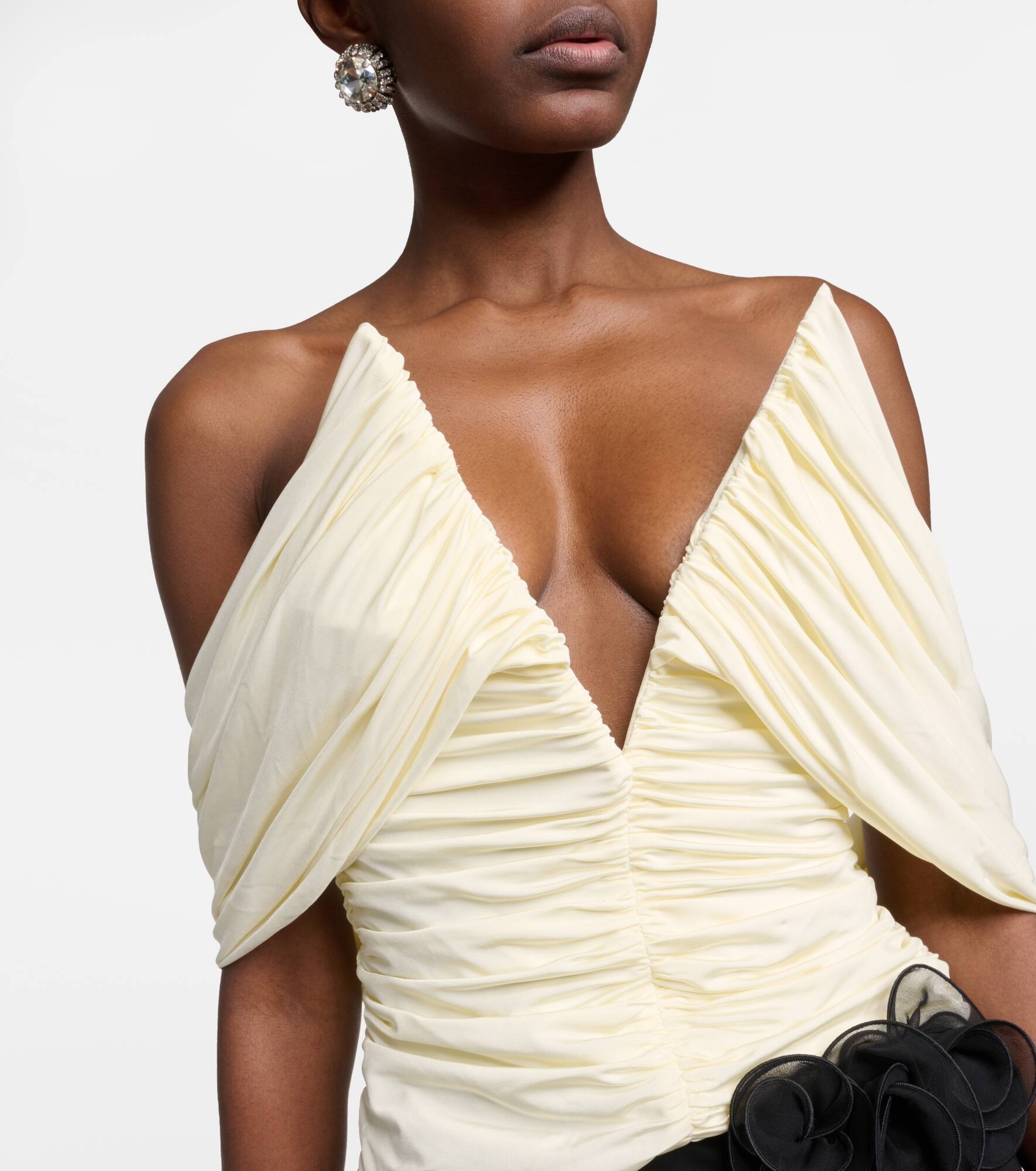 Gathered off-shoulder top - 4