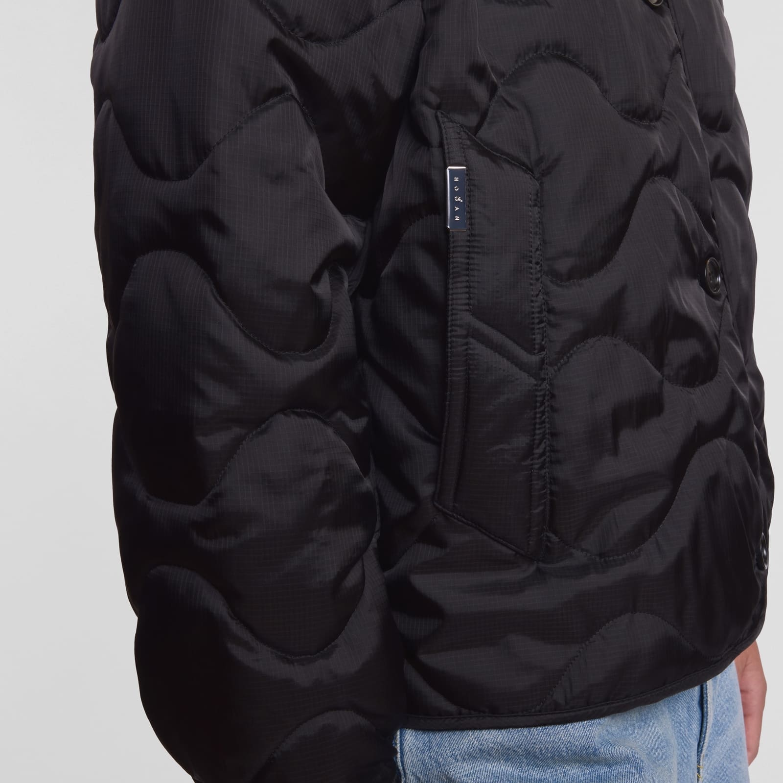 Bomber Jacket in quilted nylon - 7