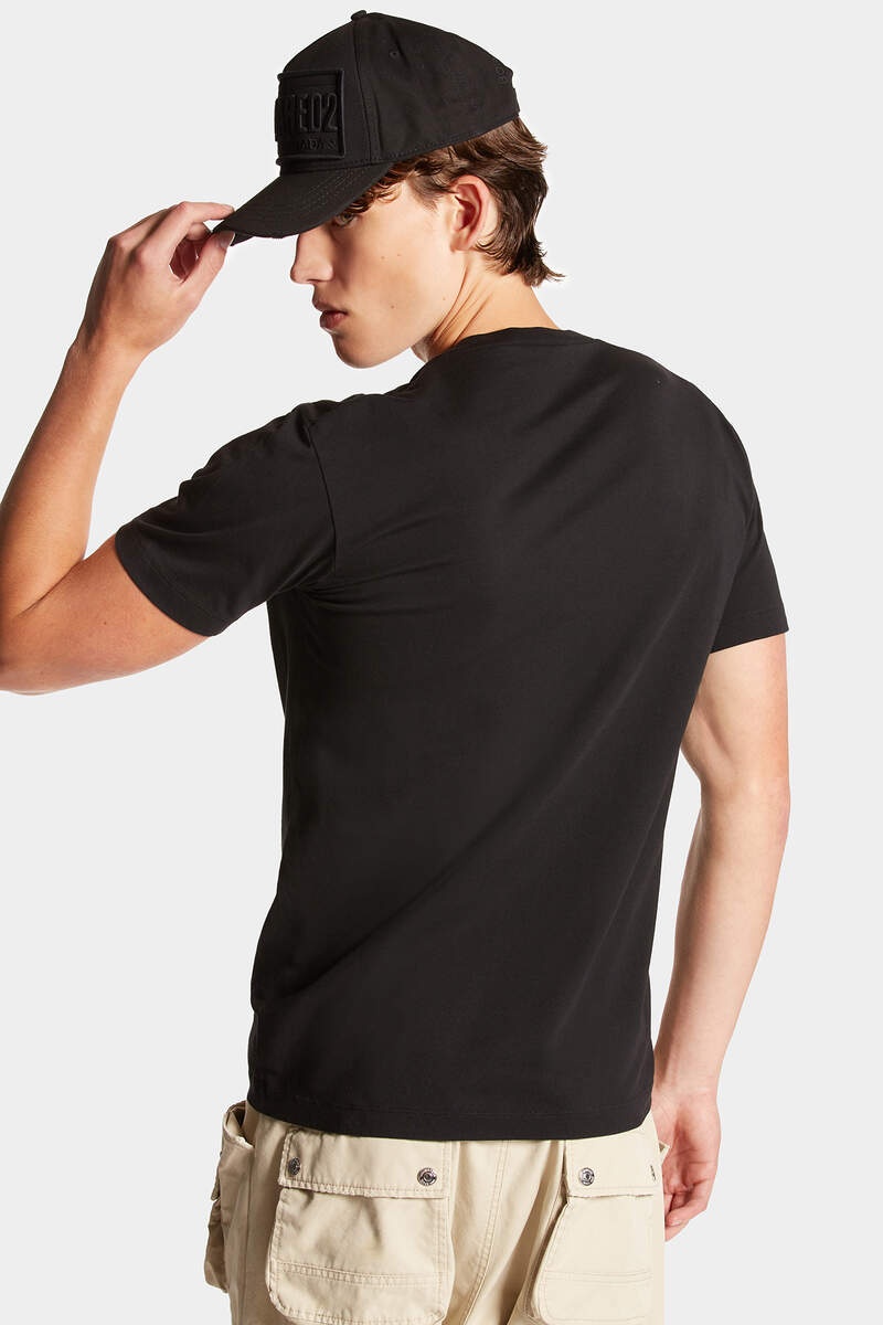 BASIC V NECK T-SHIRT - 3