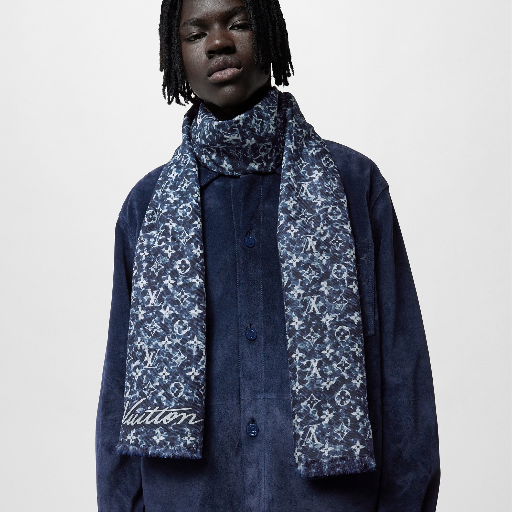 LV Play Monogram Pointillism Stole - 6