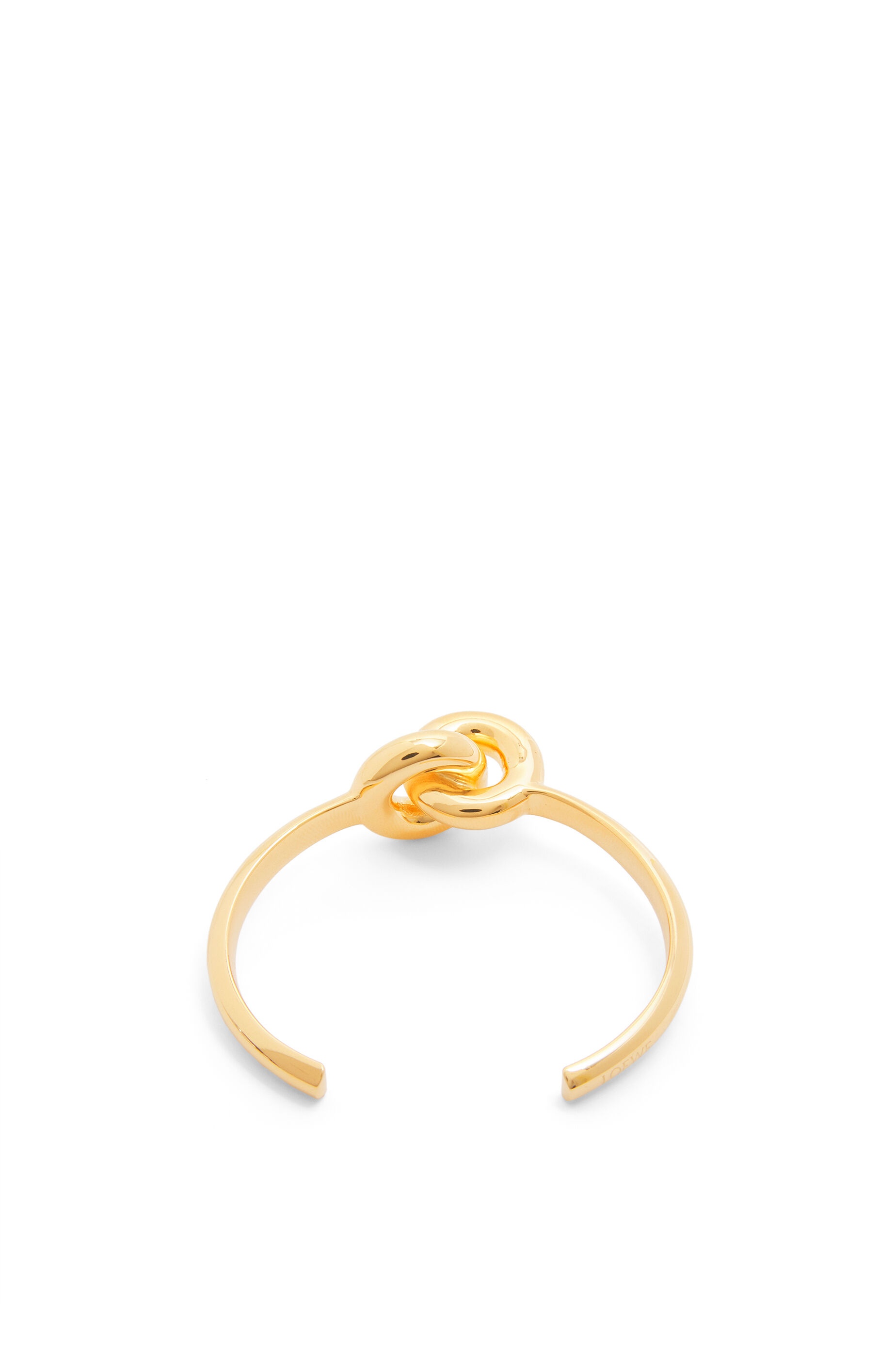 Donut link cuff in sterling silver - 3