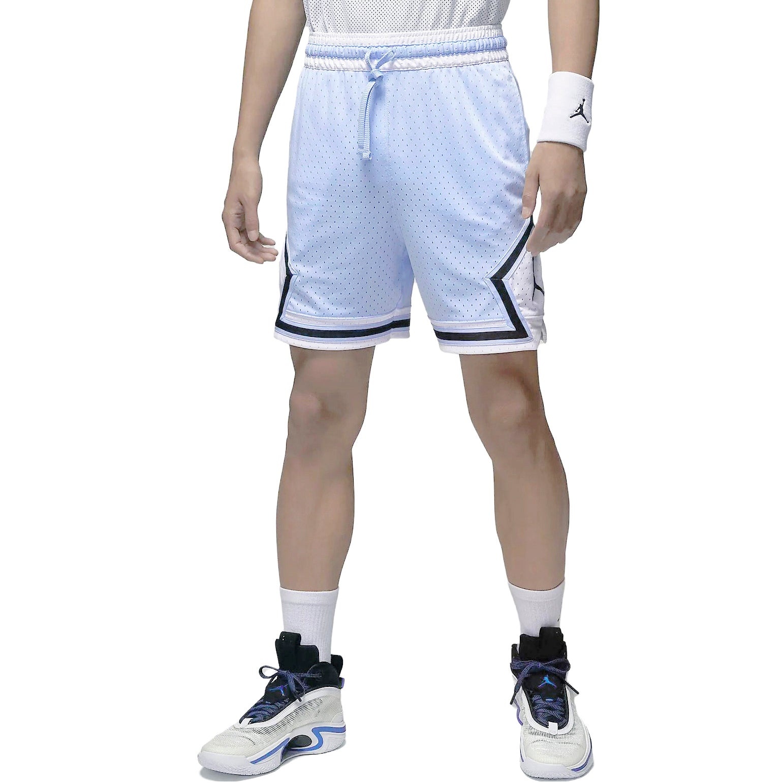 Air Jordan Dri-Fit Diamond Sport Shorts 'Blue' DX1488-425 - 6