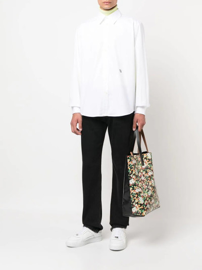 MSGM cotton long-sleeve shirt outlook