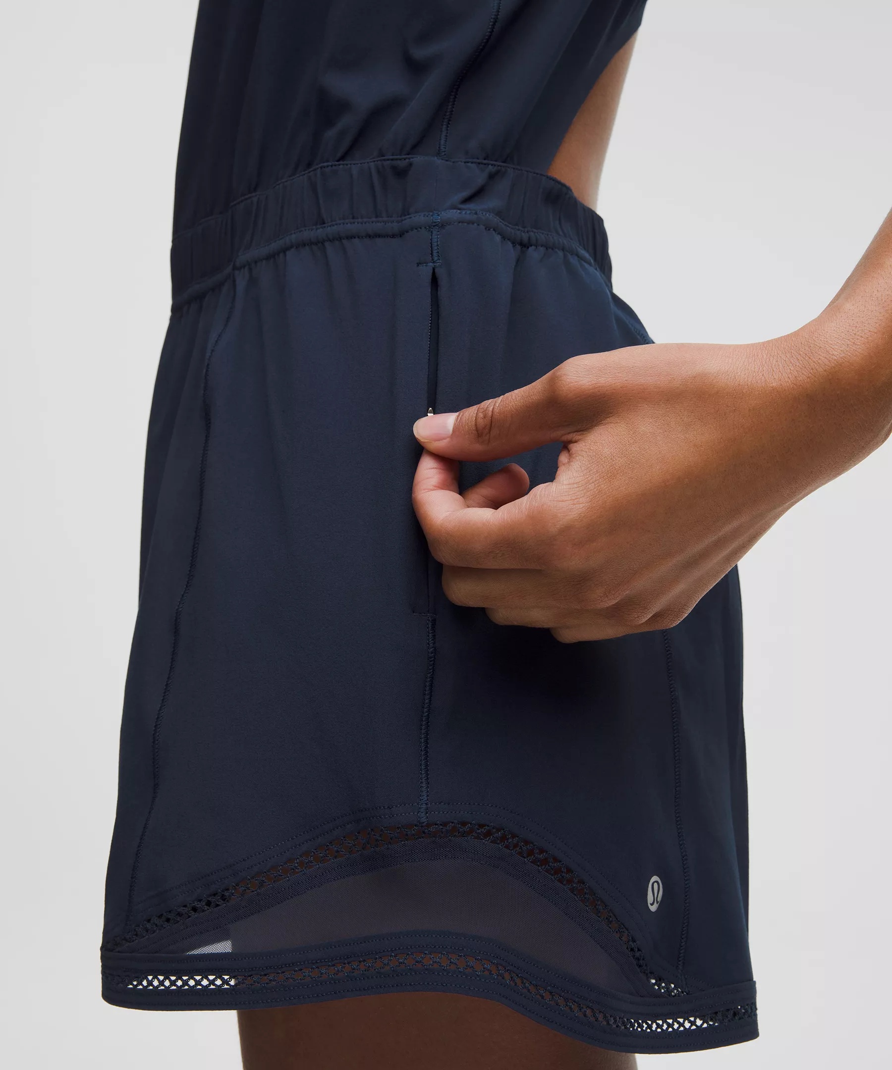 Hotty Hot Running Romper *Lace Trim - 6