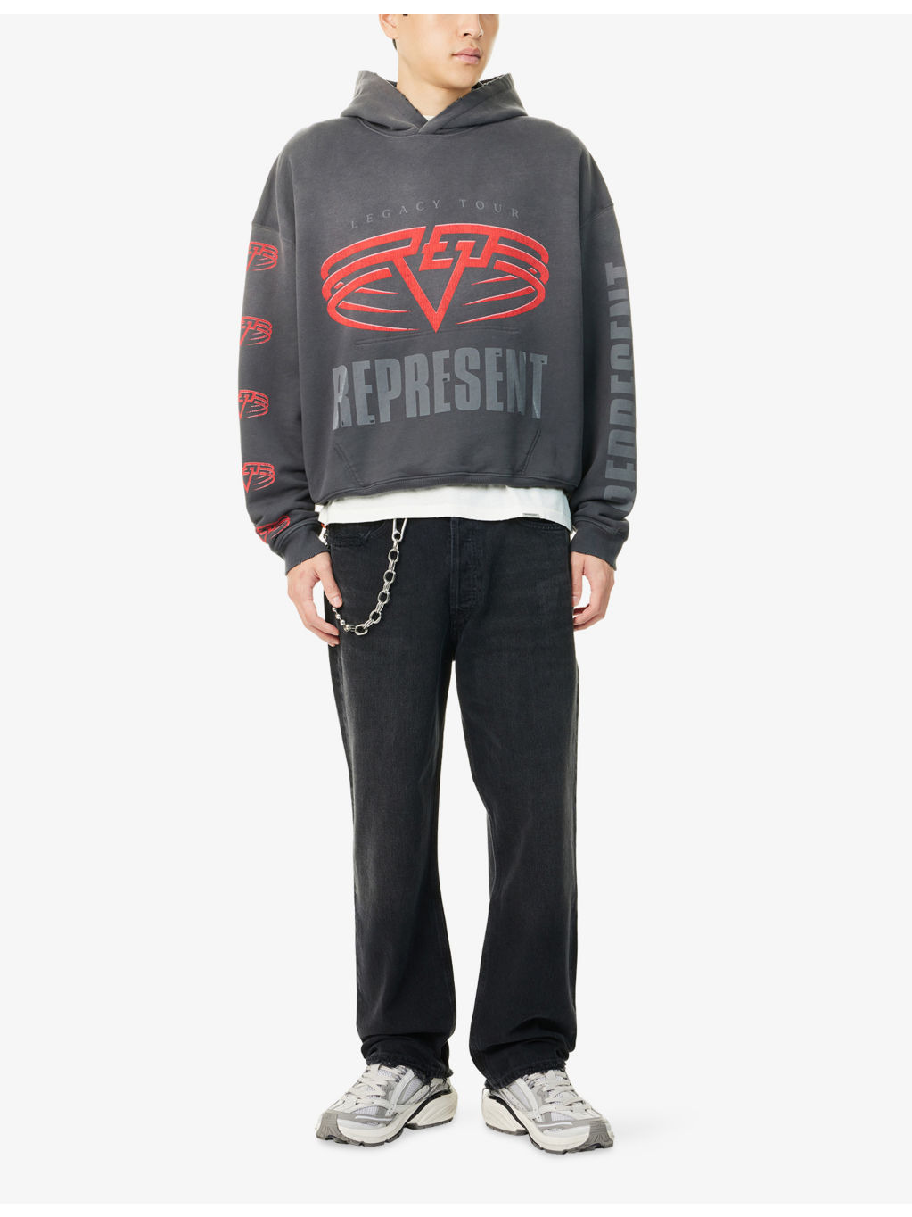 Legacy Tour Graphic-Print Reversible Cotton-Jersey Hoody - 2