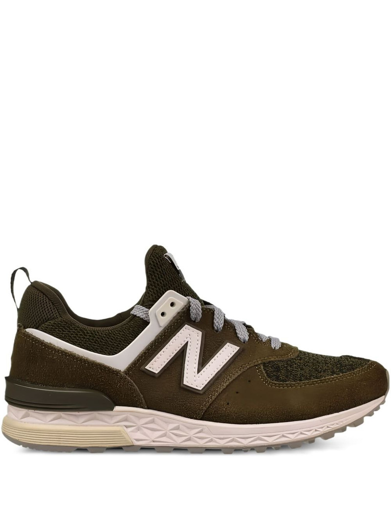 574 suede sneakers 1