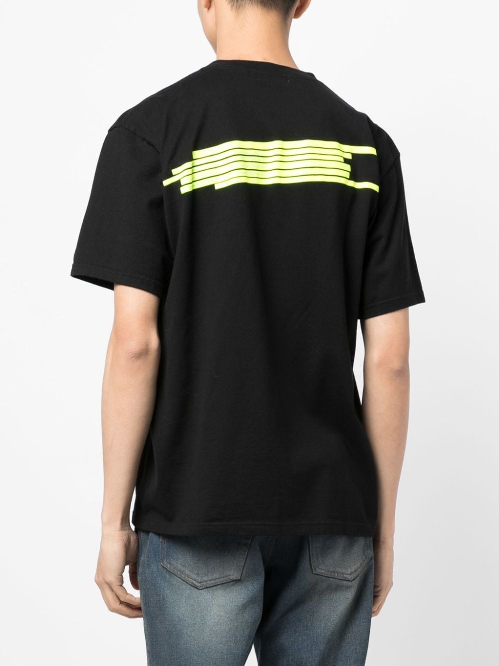 geometric-print cotton T-shirt - 4