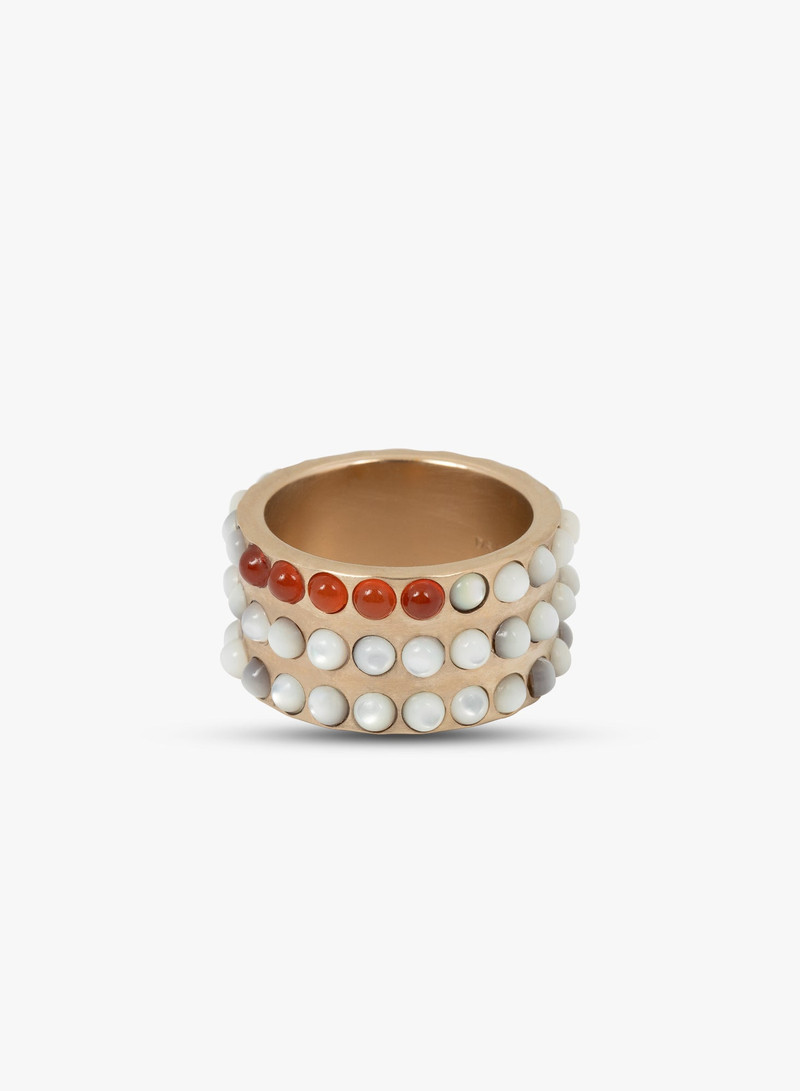 Dries Van Noten LAYERED STONE BAND RING outlook