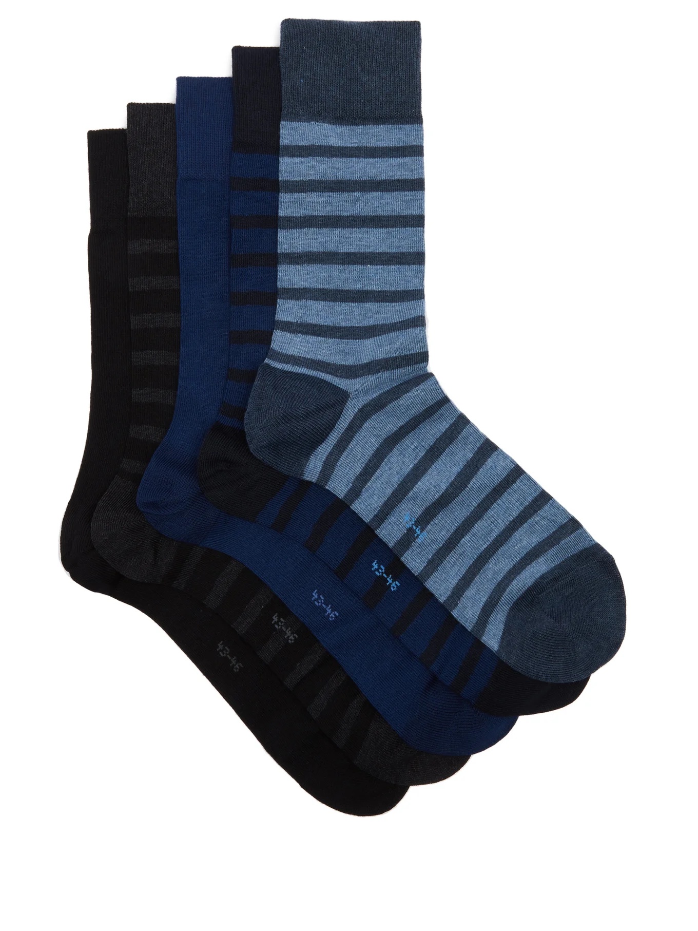 Pack of five Happy cotton-blend socks - 1