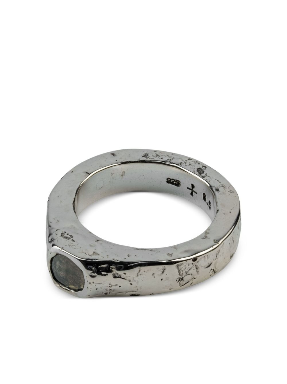 sterling silver Sistema diamond ring - 3