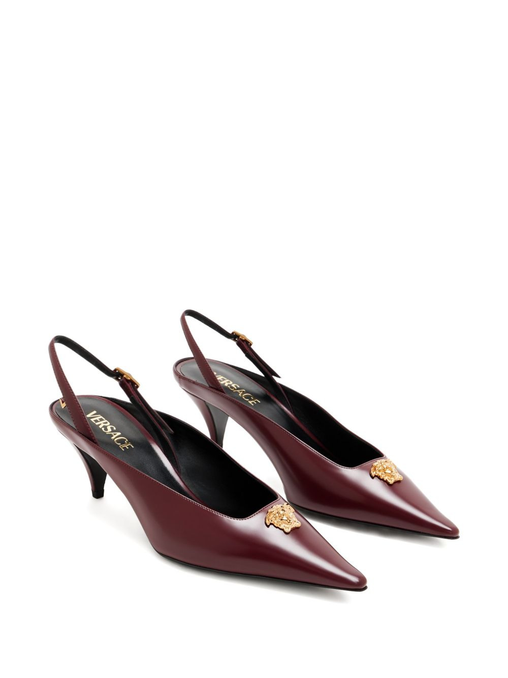 55mm La Medusa slingback pumps - 4