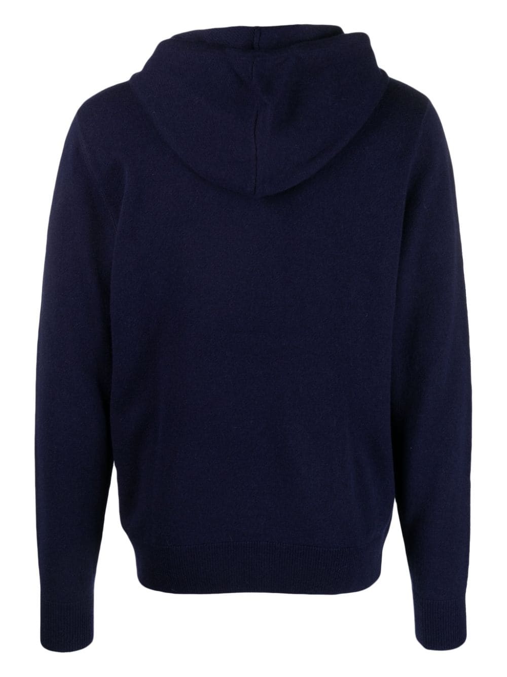 long-sleeve wool hoodie - 2