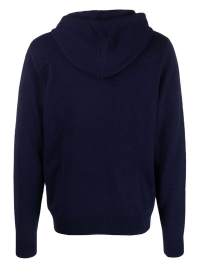 Aspesi long-sleeve wool hoodie outlook