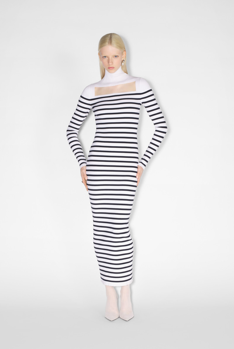 THE KNIT MARINIÈRE DRESS - 1