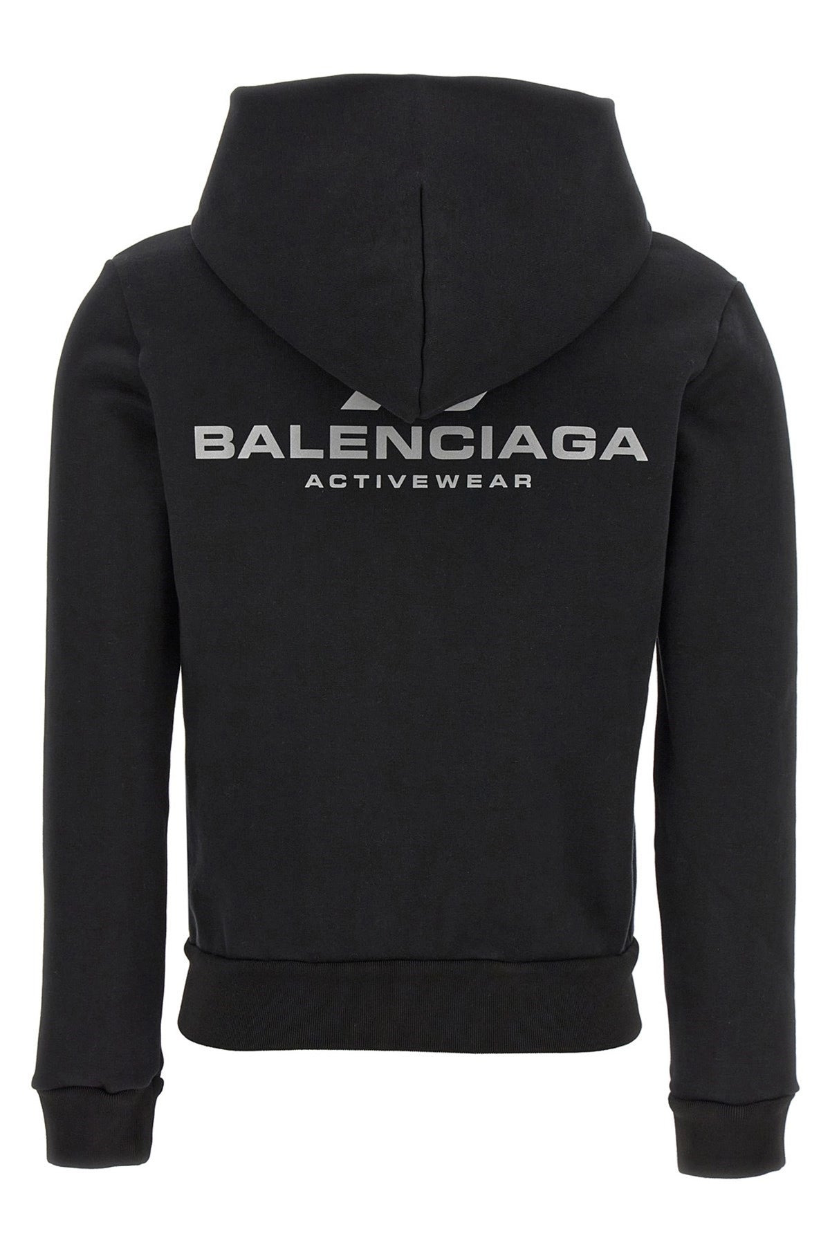 Balenciaga Women Logo Print Hoodie - 3