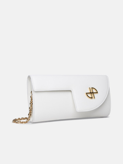 PATOU 'JP' WHITE LEATHER CROSSBODY BAG outlook
