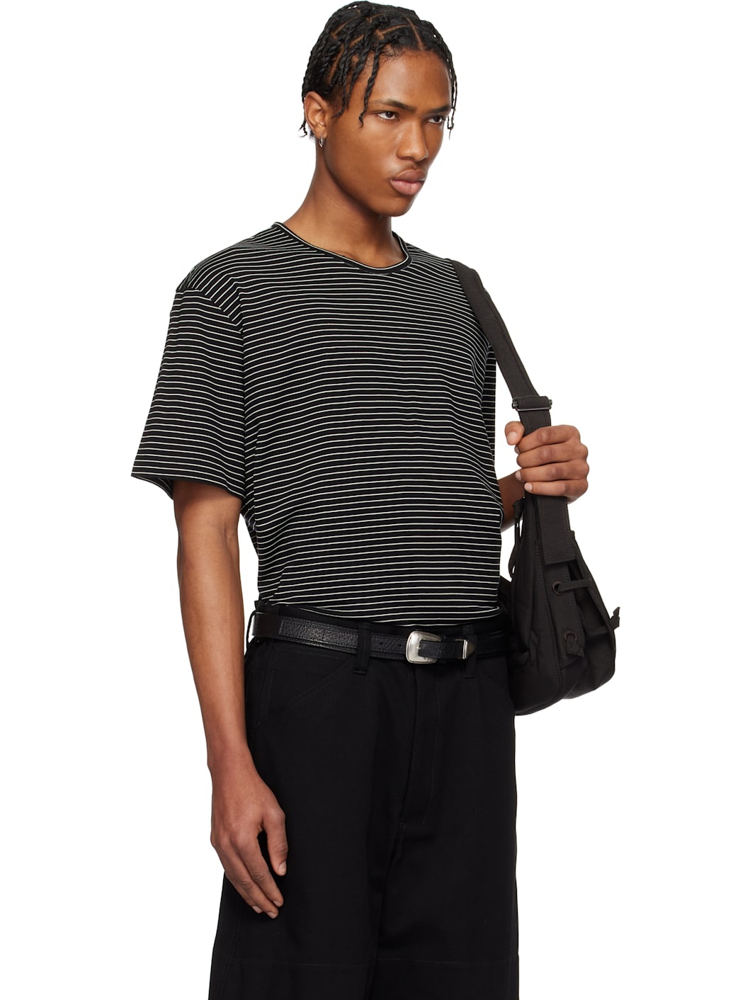 Black Short Sleeve T-shirt - 2