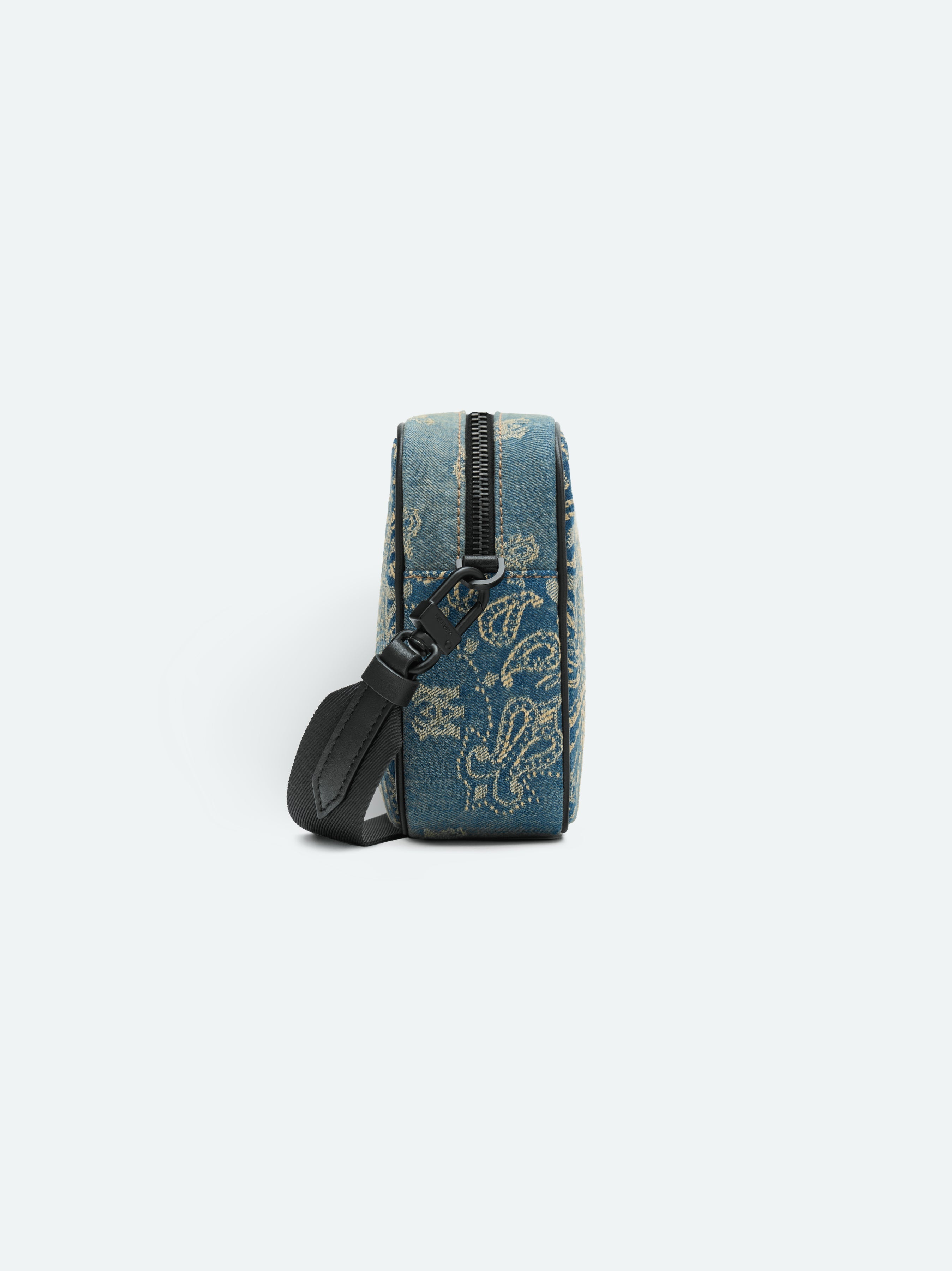 DENIM BANDANA JACQUARD CAMERA CASE - 3