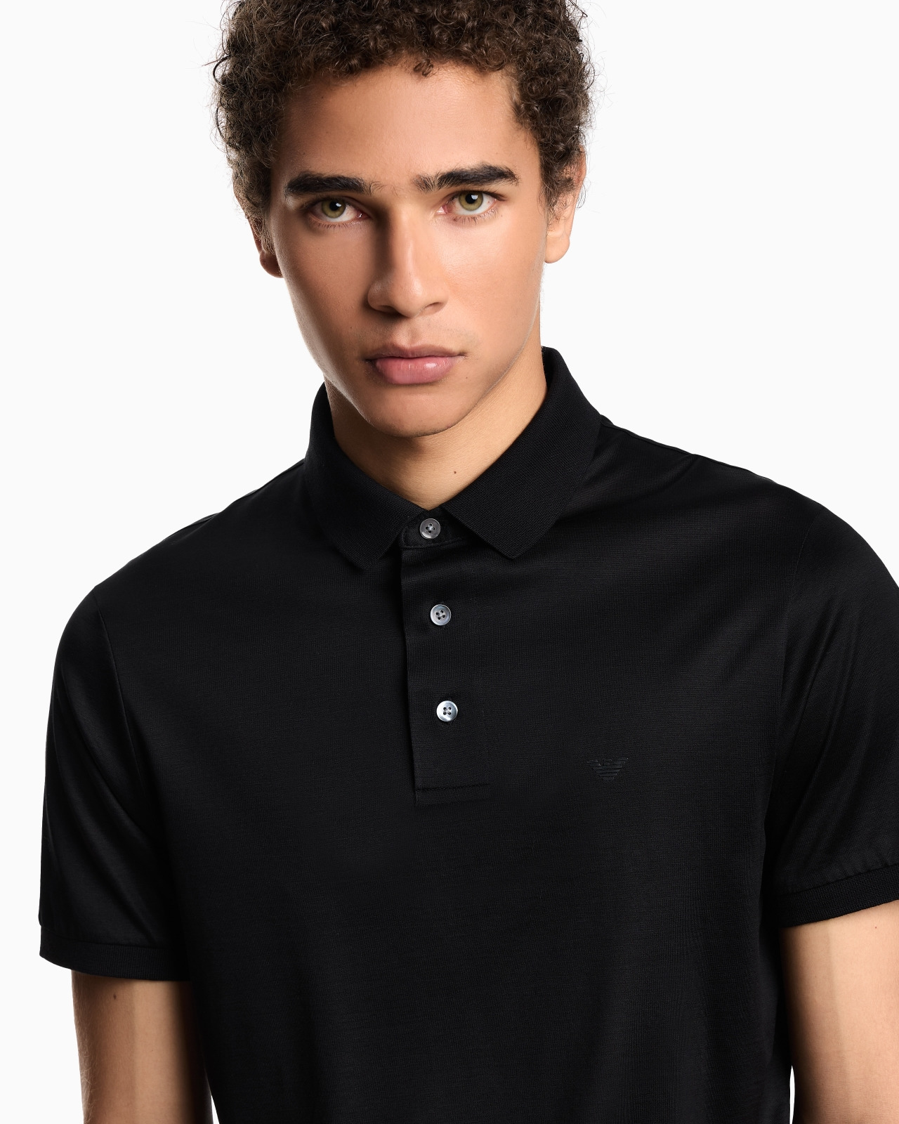 ASV Lyocell-blend jersey polo shirt - 5