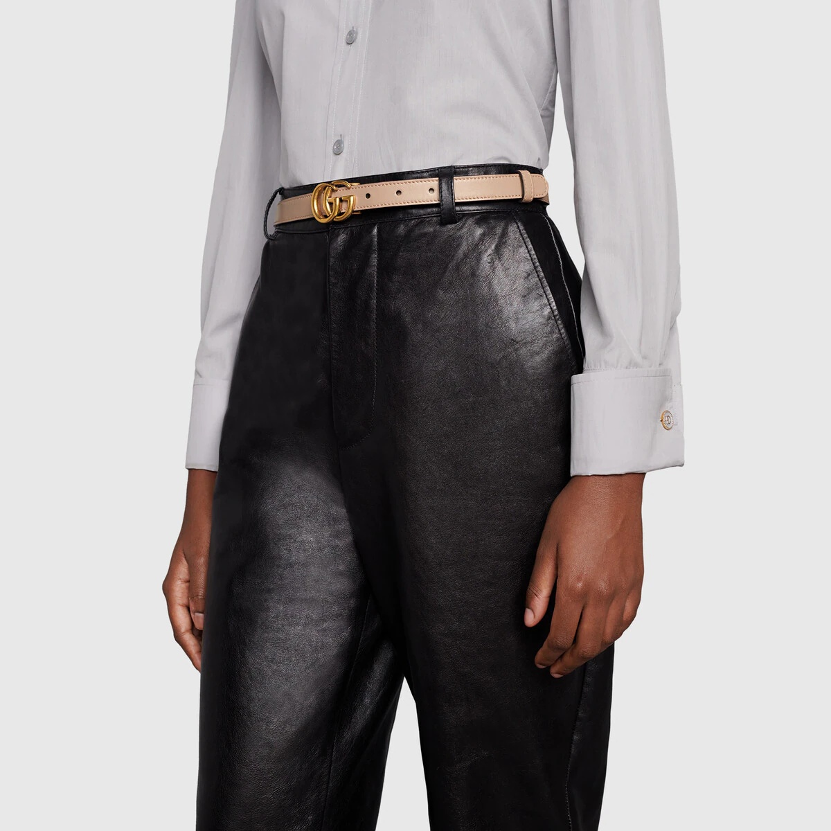 GUCCI GG Marmont reversible thin belt | REVERSIBLE
