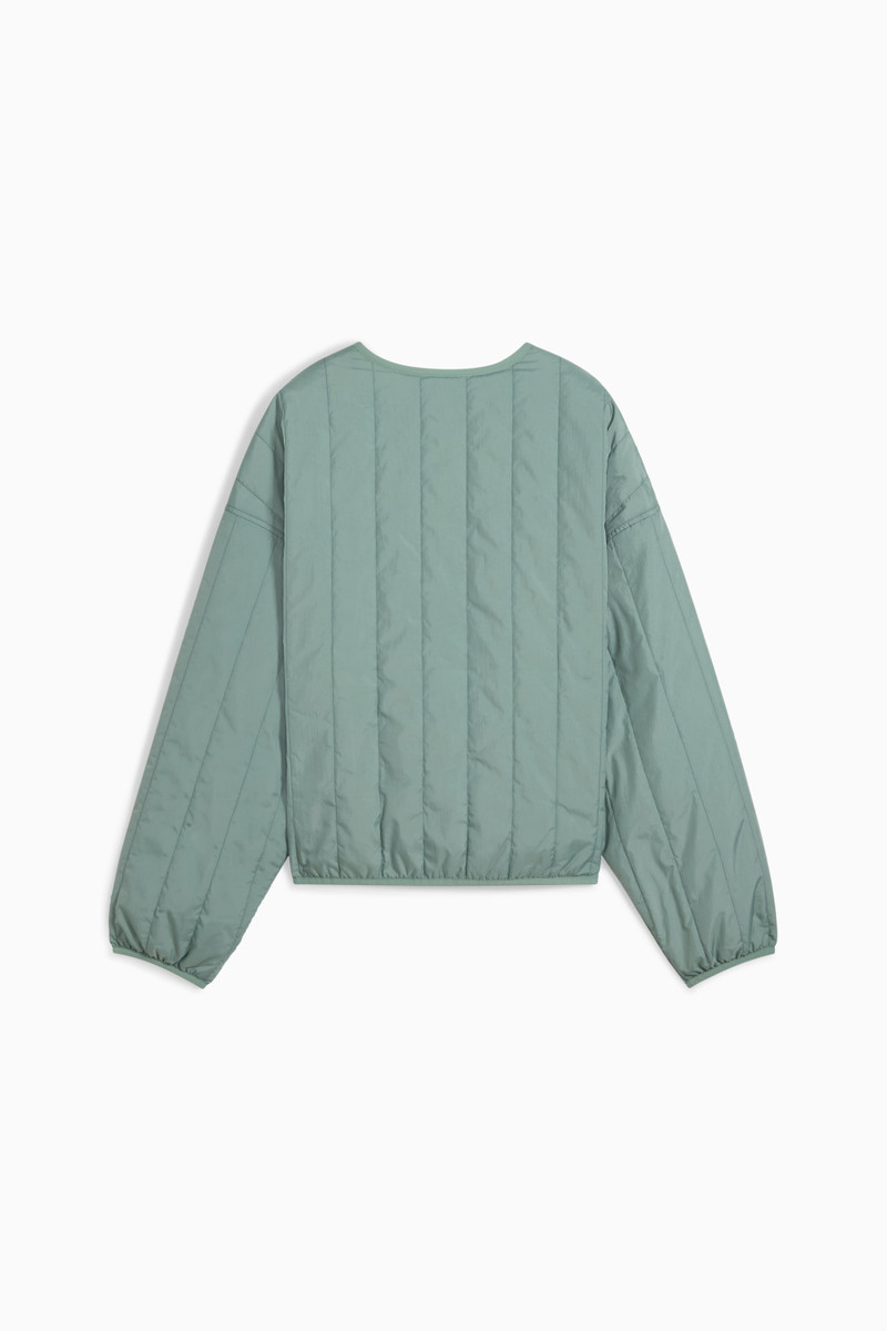 Wardrobe Essentials Women's Relaxed Reversible Liner Jacket 2