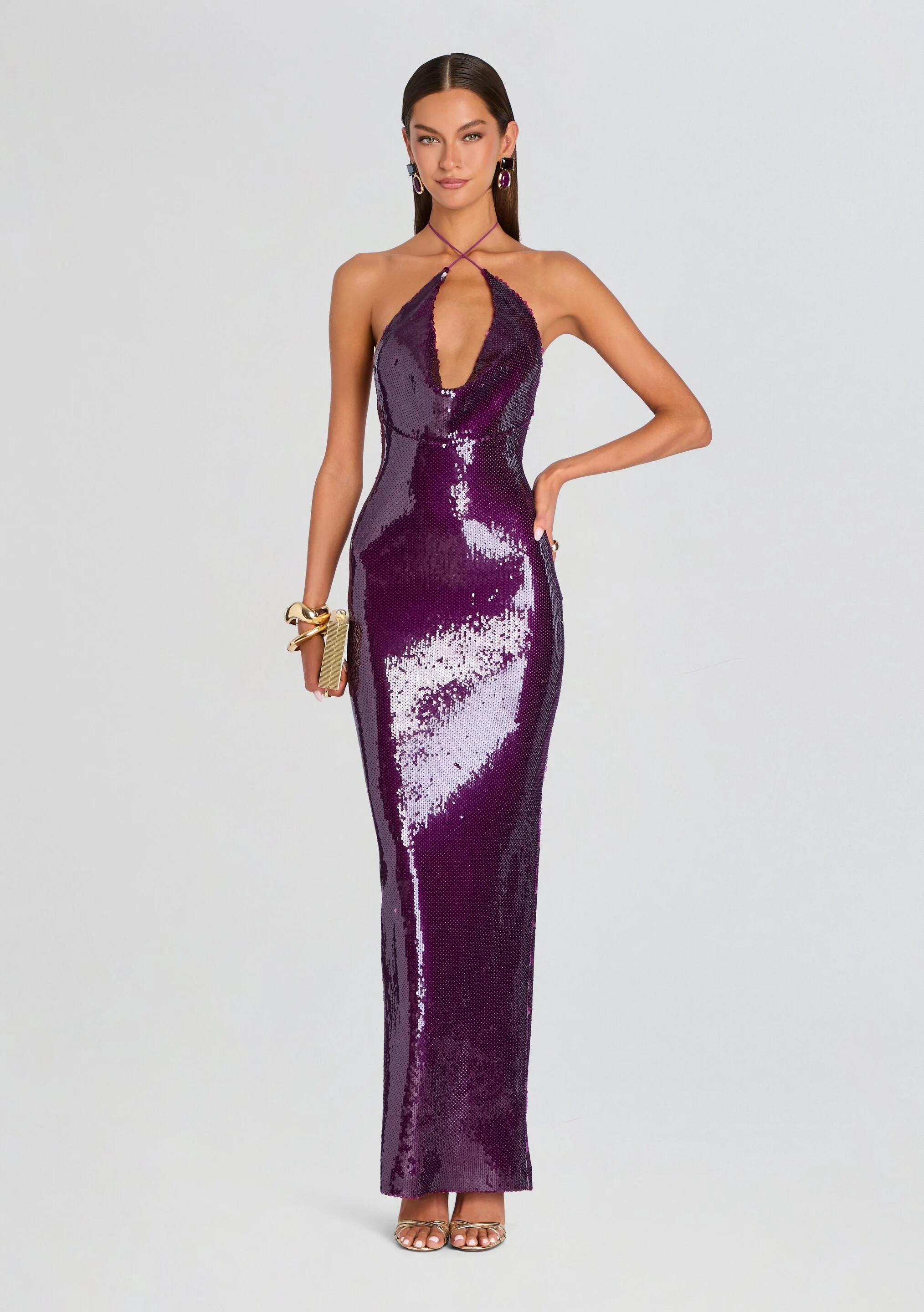 GARDENIA SEQUIN DRESS - 1