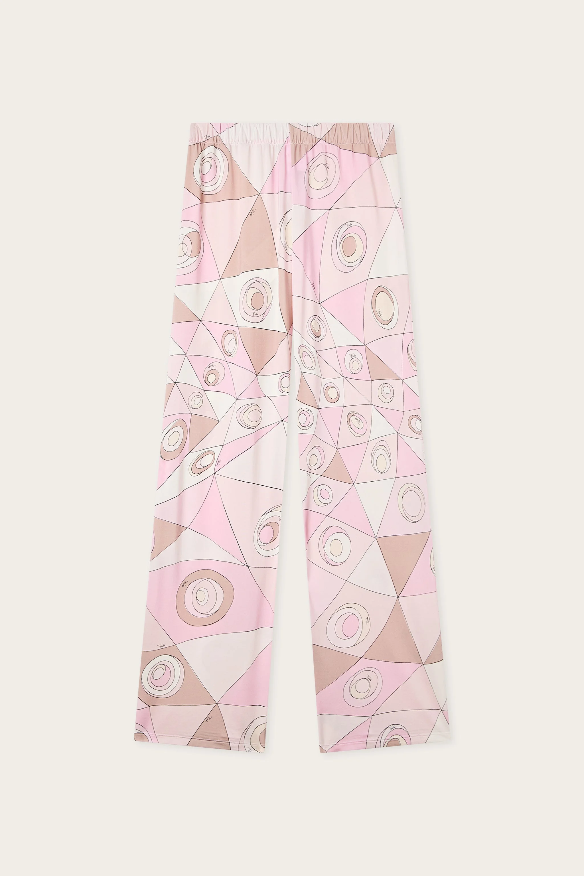 OCCHI PRINT JERSEY PANTS - 1